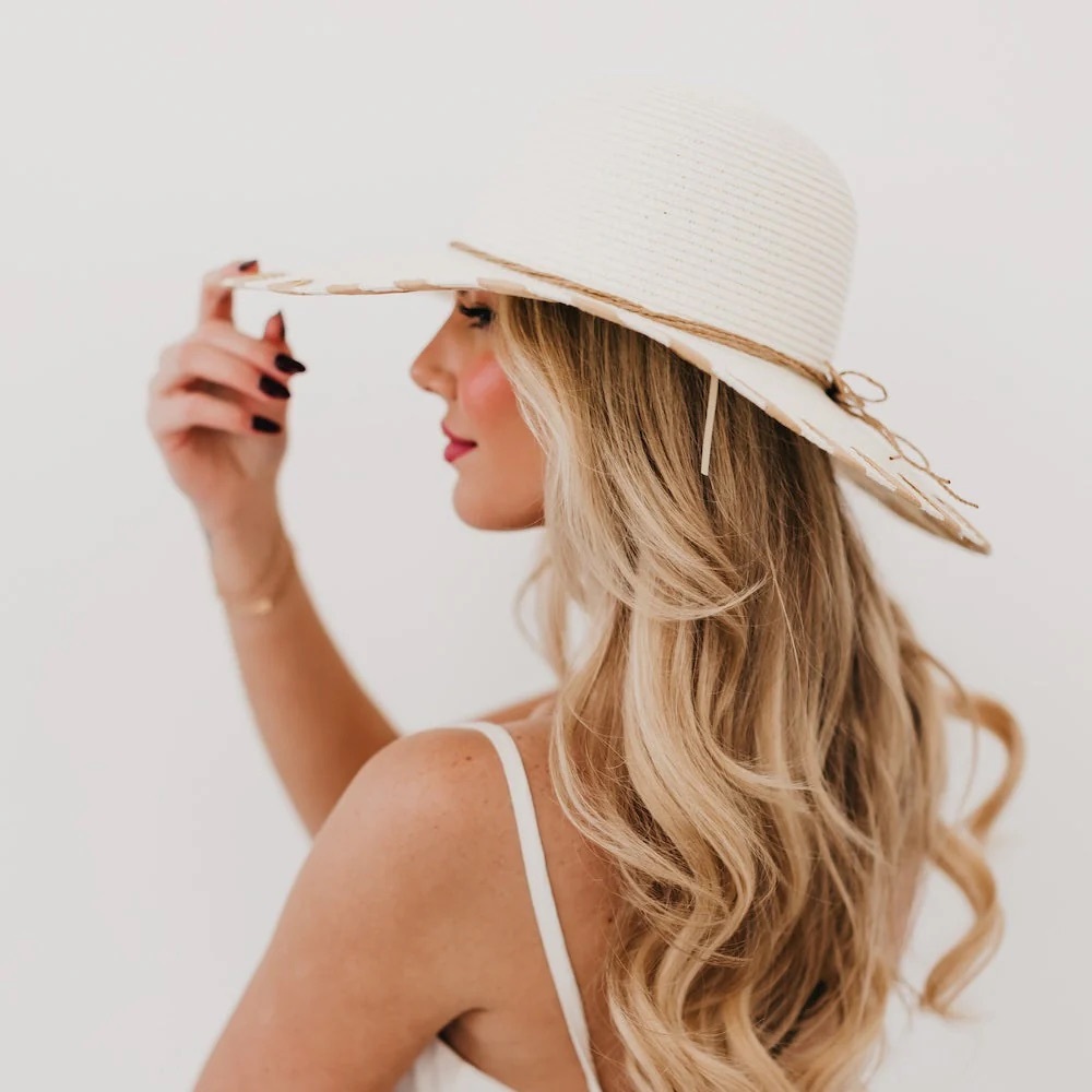 Surfs Up Straw Sun Hat - Picture 7 of 7